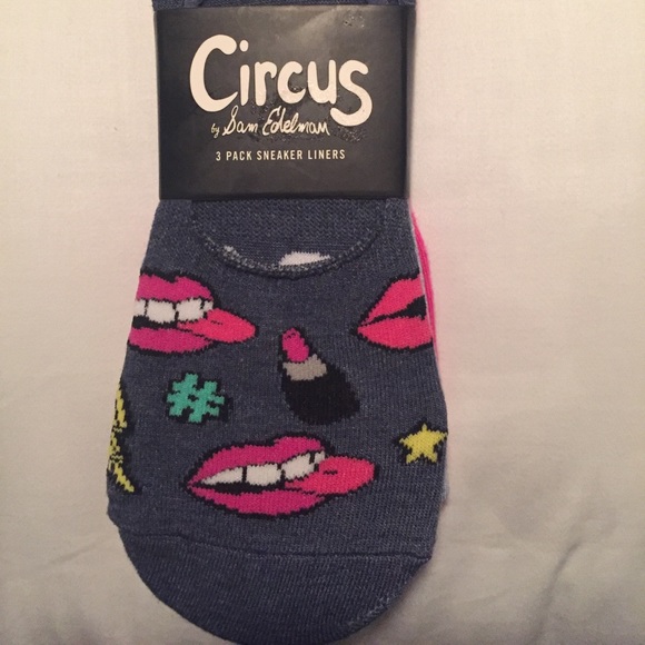 Circus by Sam Edelman Accessories - Circus by Sam Edelman 3 pack sneaker liners
